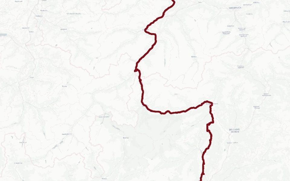 Schöne Landkarten als Hintergrund deiner Route