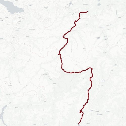 Helle, reduzierte Kartendarstellung (Carto Light)
